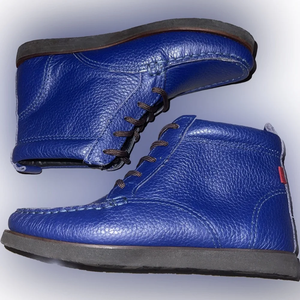 Marc Joseph Unisex Child Leather Made in Brazil Lightweight Ankle Boot NEW